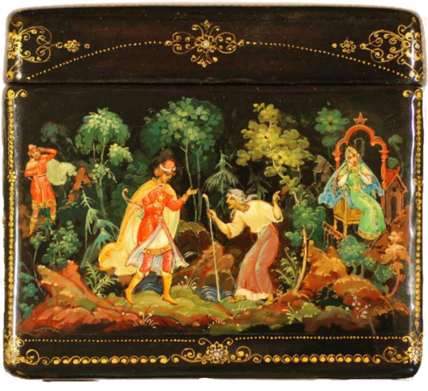 Лаковая роспись Федоскино