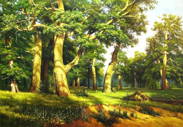 Шишкин Иван Иванович дубовая роща