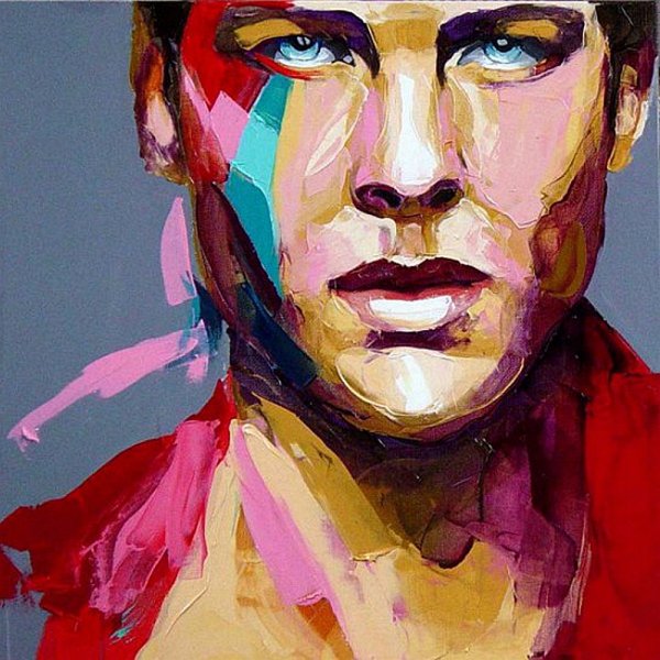 Красочный портрет