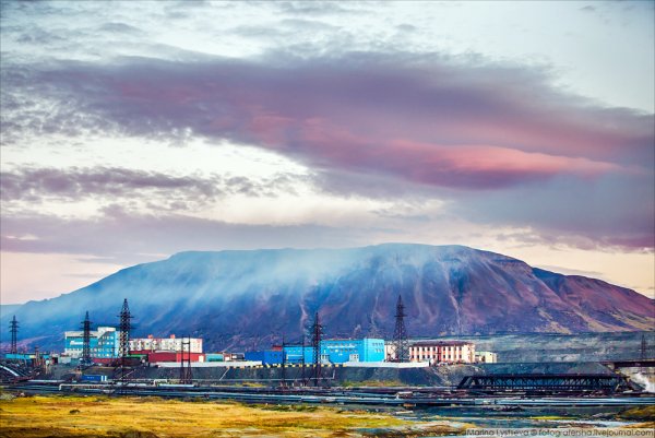 Гора Рудная Норильск