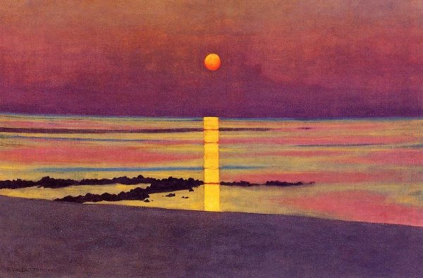 Феликс Валлоттон закат