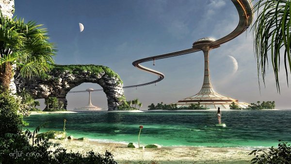 Фантастические пейзажи