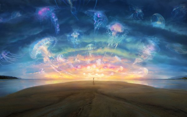 Пейзажи в стиле фэнтези