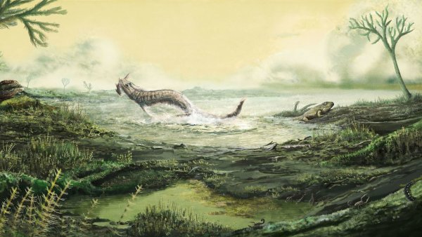 Рептилии мезозойской эры