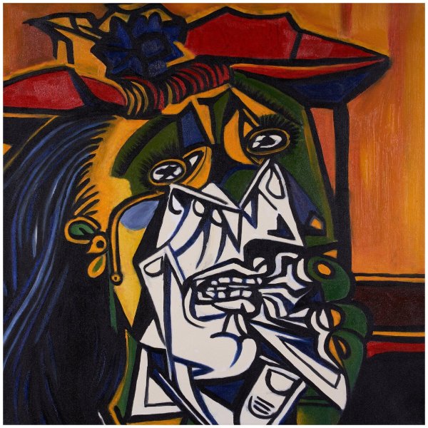 Пикассо плачущая женщина 1937