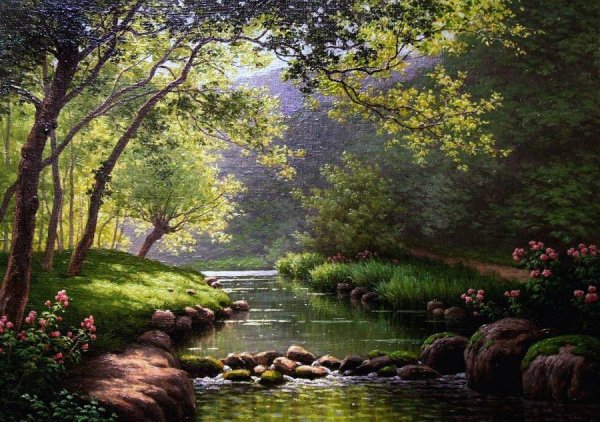 Художник - Альберт Бирштадт (1830-1902)