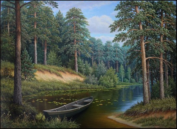 Художник боев Сергей Юрьевич пейзажи