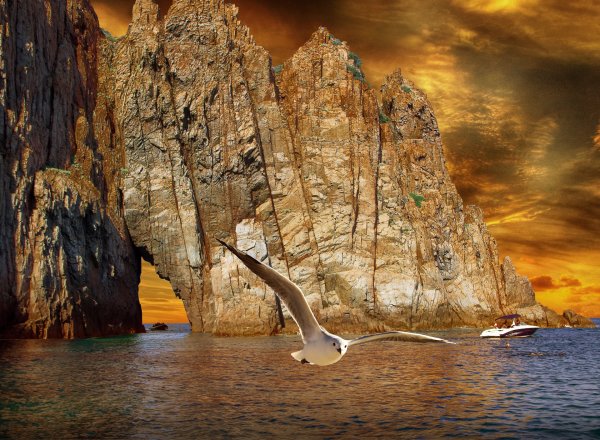 Пейзаж скал