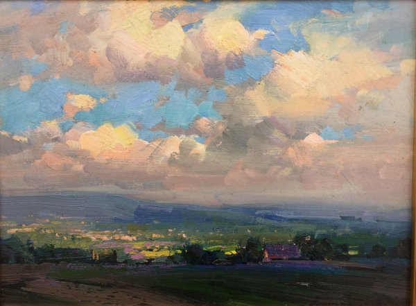 Ованес Берберян Тоскана на картинах маслом