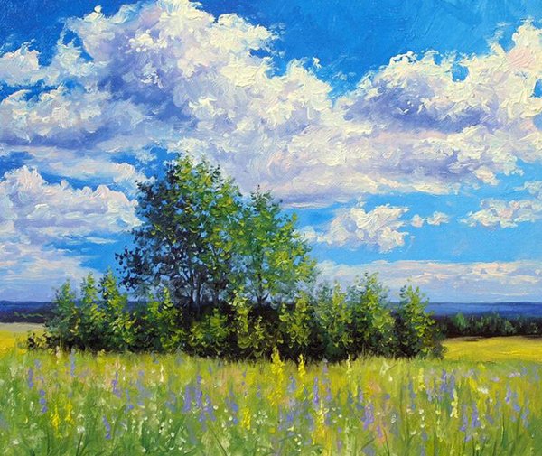 Александр Воля художник картины пейзажи