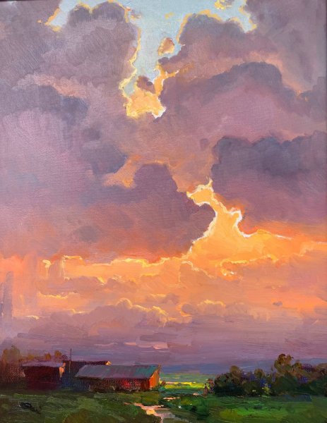 Облака маслом