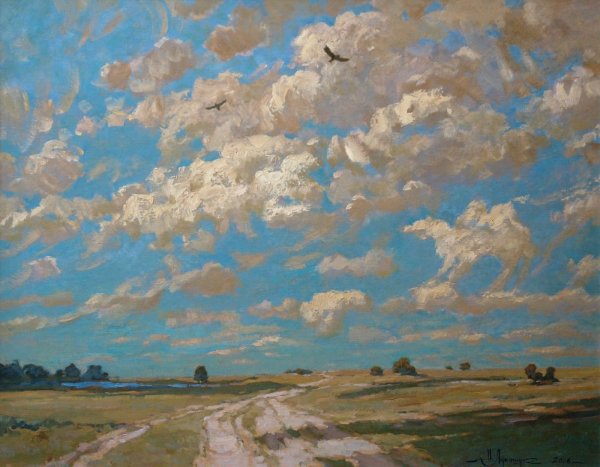 Пейзажи Герасимова «степь цветёт»