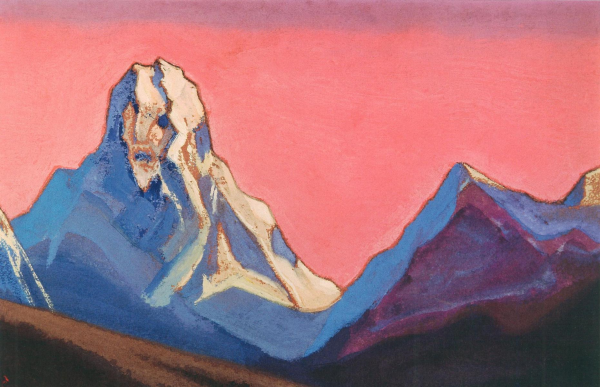 Николай Рерих. Закат, Кашмир