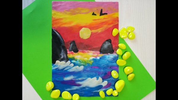 Пластилиновая живопись техника