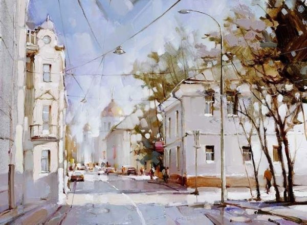 Живопись , Алексей Шалаев , пейзаж, Москва