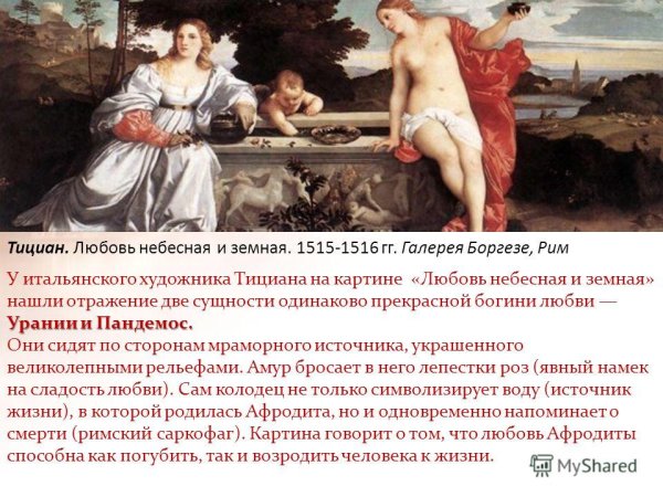 Сандро Боттичелли Венера и Марс