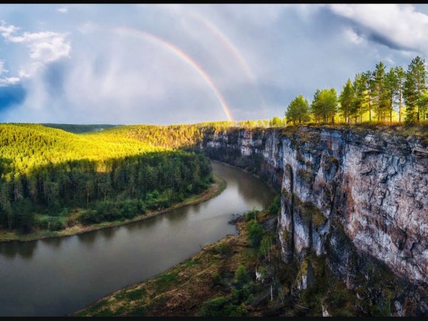 Айские притесы на реке ай