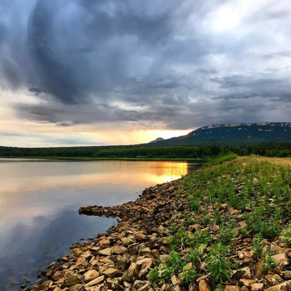 Южный Урал озеро Зюраткуль