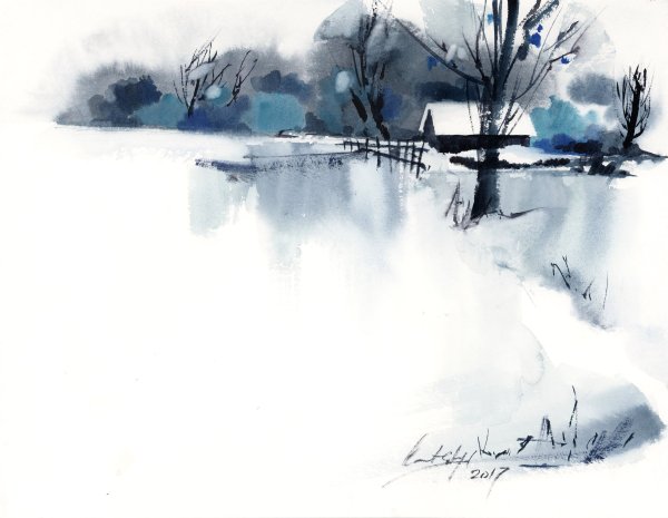 Гжегож Врубель акварель