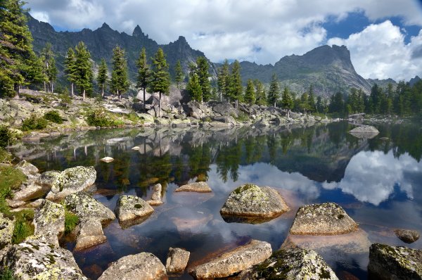 Озеро художников Ергаки