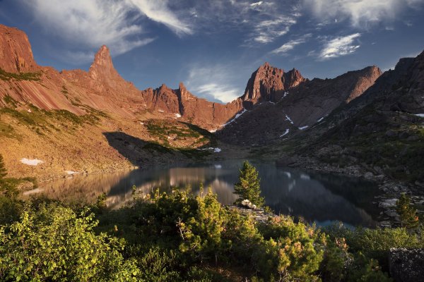 Природный парк Ергаки озеро горных духов
