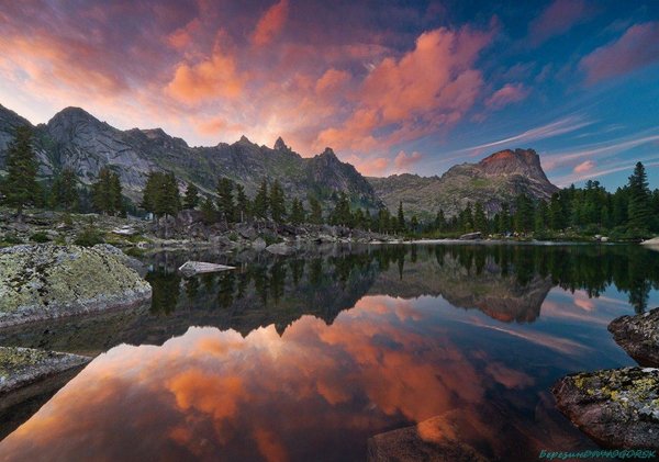 Озеро художников Ергаки