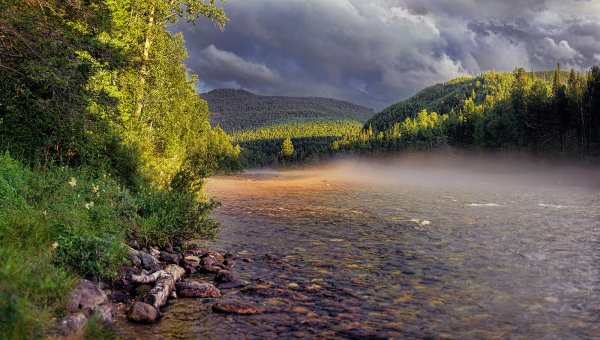 Река Кан Красноярский край