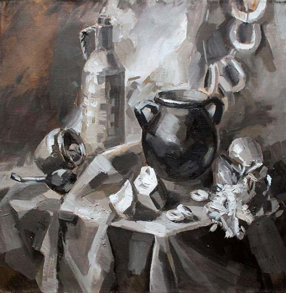 Картины гризайль Андре Бове