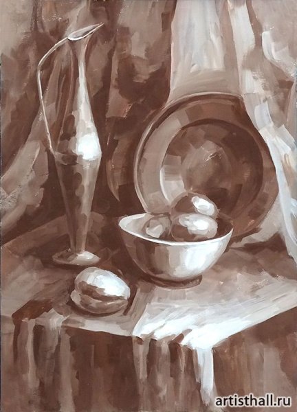 Андре Бове гризайль