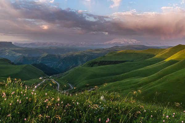 Кисловодский парк гора красное солнышко