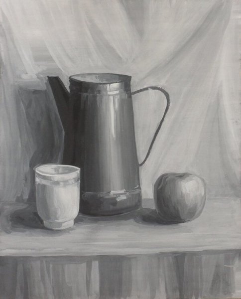 Гризайль Академической живописи