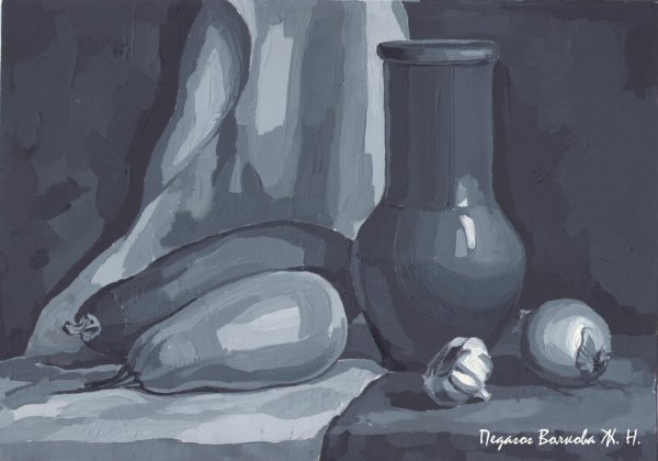 Гризайль Шарден