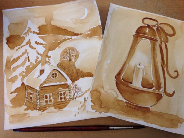 Рисование кофе мастер класс