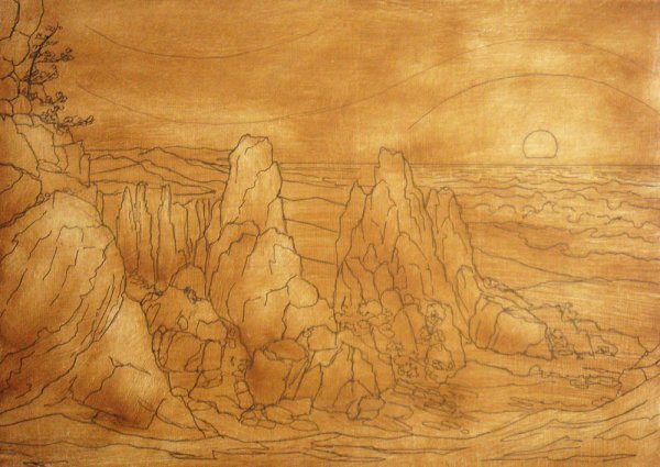 Имприматура в гризайли