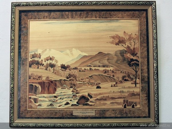 Маркетри Алжирский пейзаж