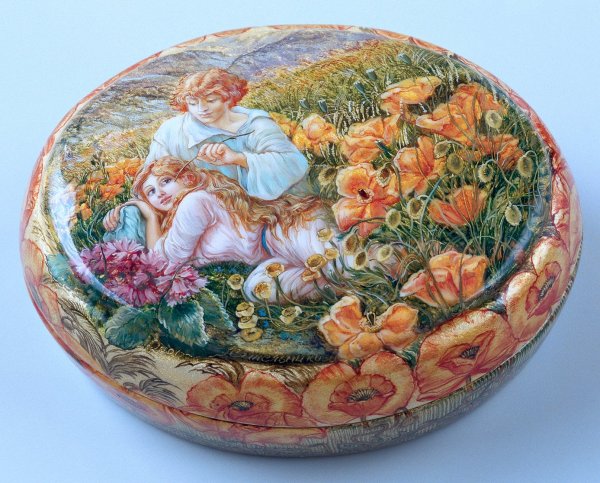 Федоскинская шкатулка