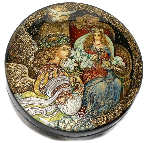 Лаковая миниатюра Палех Вера Смирнова