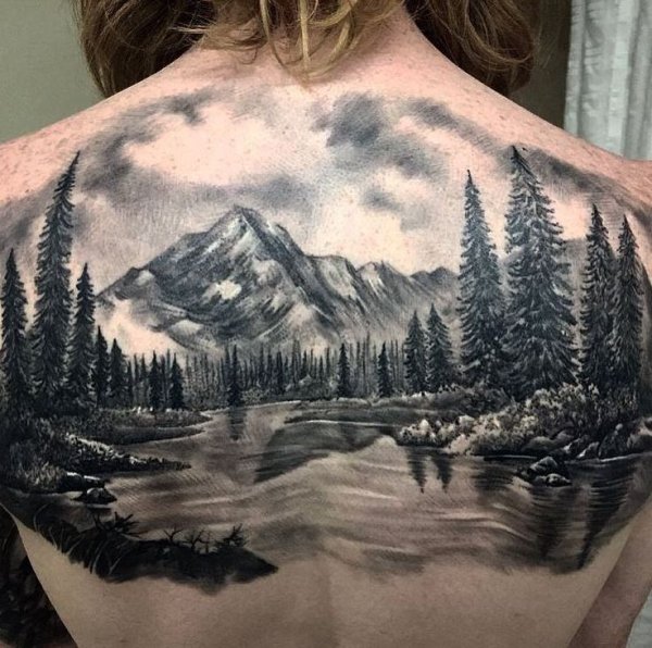 Красивые тату природы