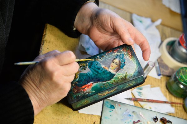 Федоскинская фабрика миниатюрной живописи, село Федоскино