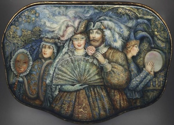 Шапкин Олег художник Федоскино