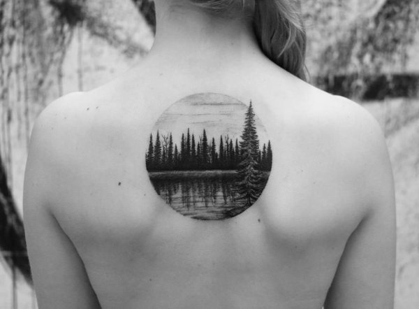 Тату природа