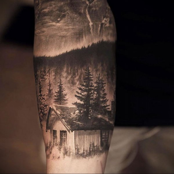 Тату природа