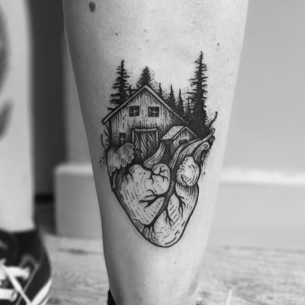 Красивые тату природы