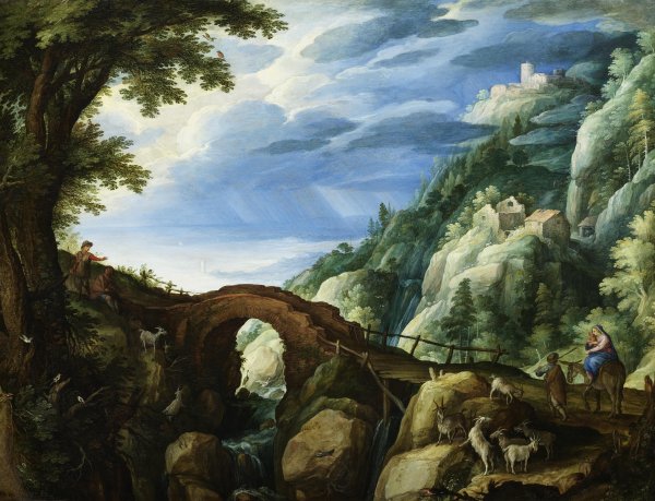 Пауль Бриль с видом на гавань