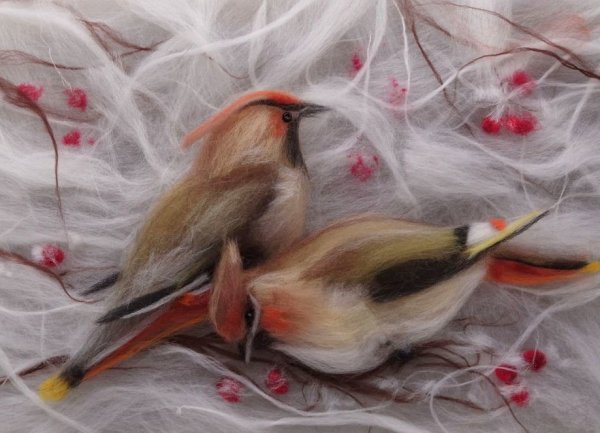 Шерстяная акварель Эммы Пшеничниковой