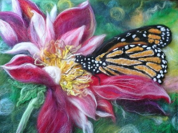 Шерстяная живопись - Ксения Мороз