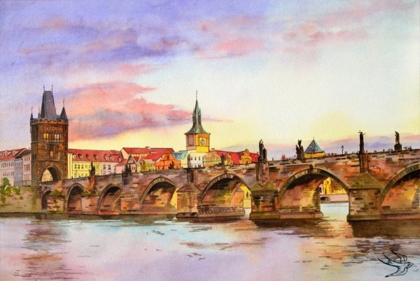 Пейзажи Праги фото