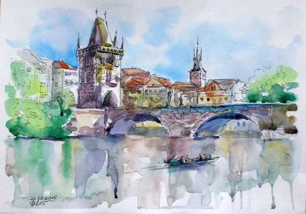 Картина Прага