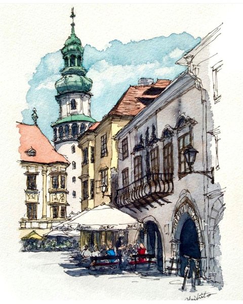 Юрий Шевчук Прага живопись