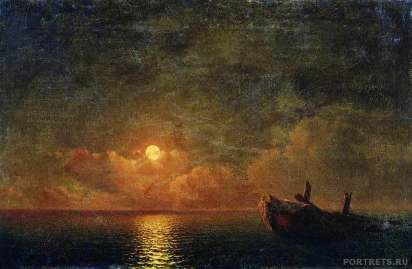 Иван Айвазовский Лунная ночь в Крыму